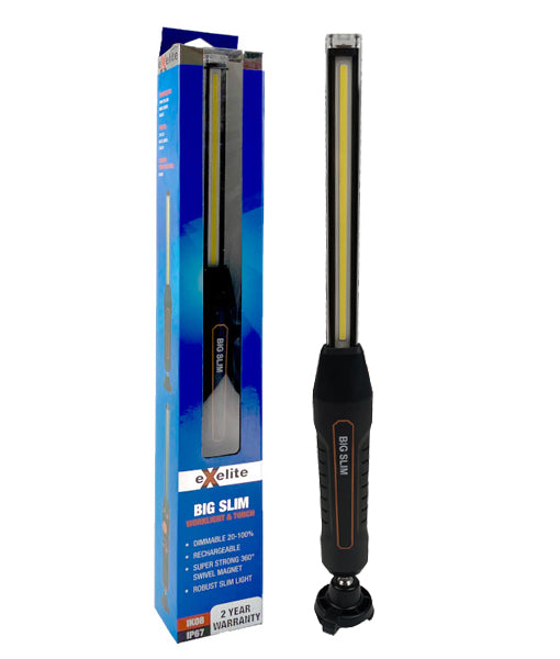 BIG SLIM: LED COB Slim Worklight & Torch