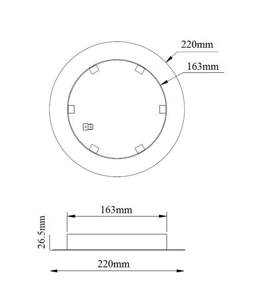 CLUSTER: Pendant Canopies (Round)