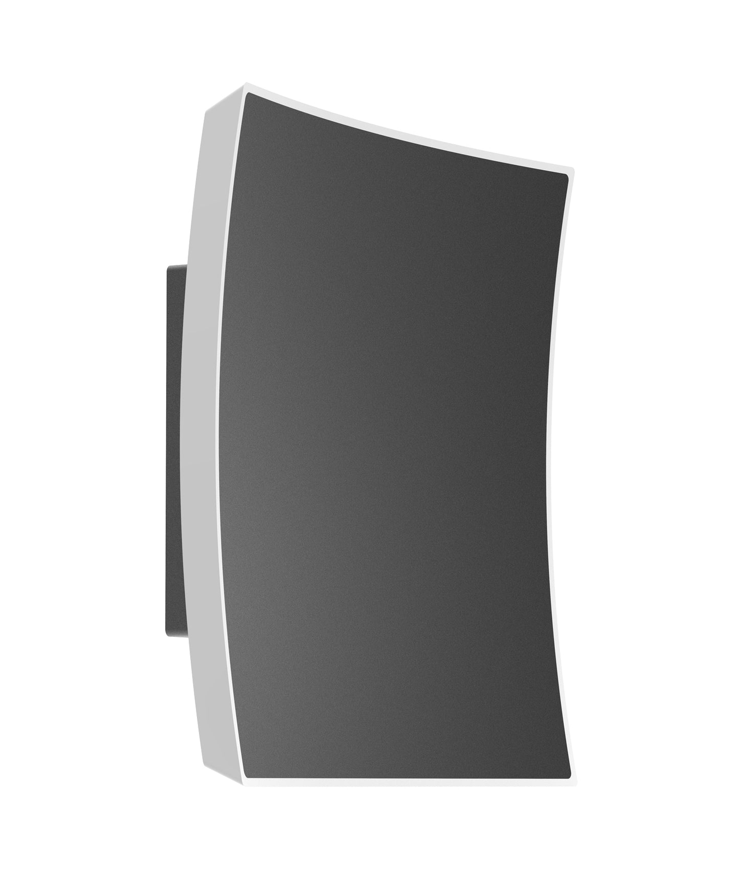 CRISTAL: LED Tri-CCT Exterior Curved Square Wall Lights IP65