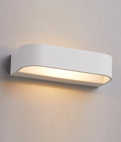 DHAKA: City Series LED Tri-CCT Interior Rectangular Up/Down Dimmable Wall Light