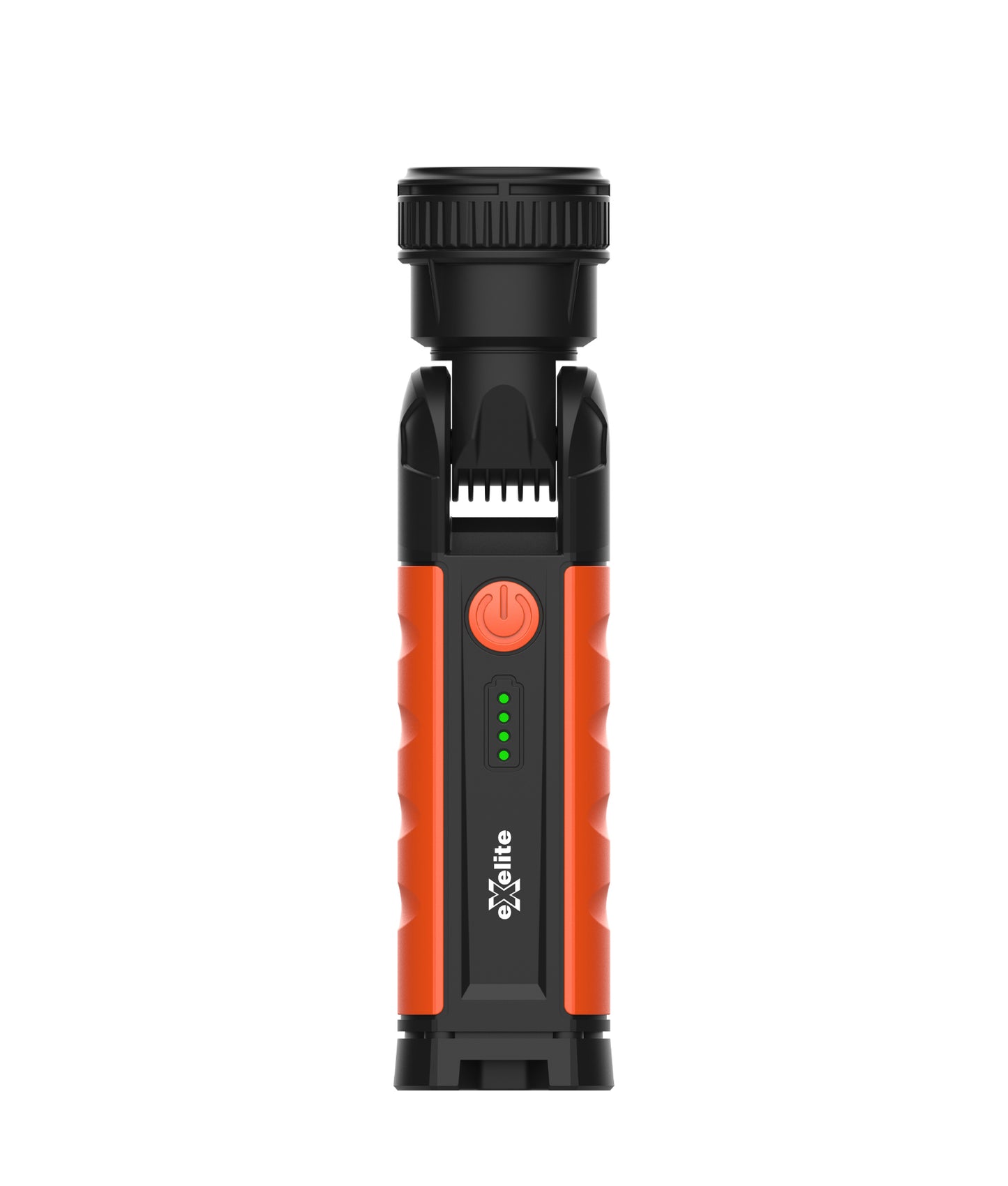 Adjustable Zoom Torch: LED 180° Rechargeable 900LM Flood Spot Beam Torch IP54 IK08