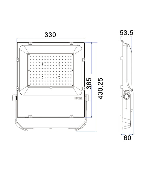 FLOOD: LED Flood Light (150W) IP65