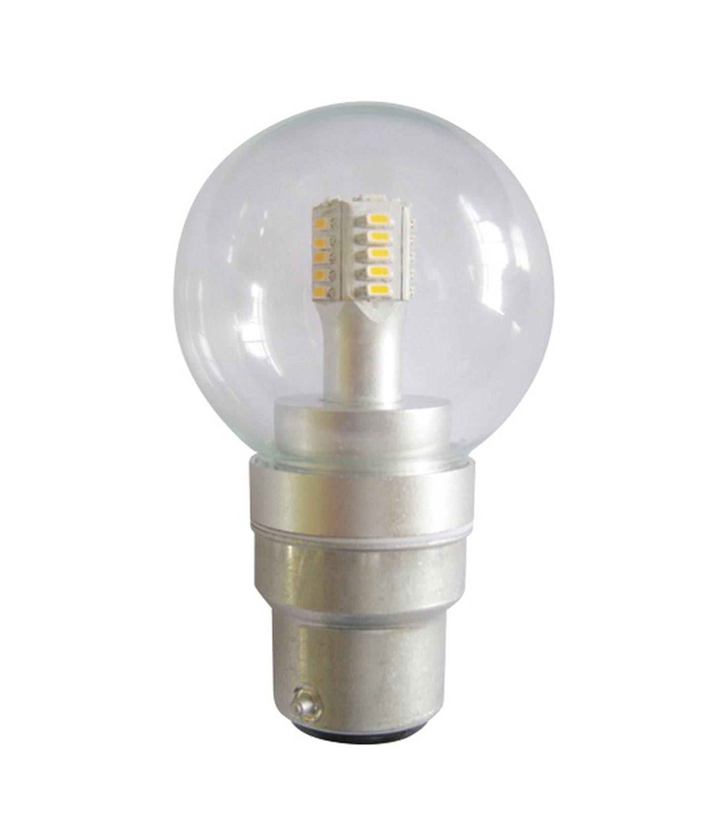 Fancy Round LED Globes Clear / Frosted Diffuser (4W)