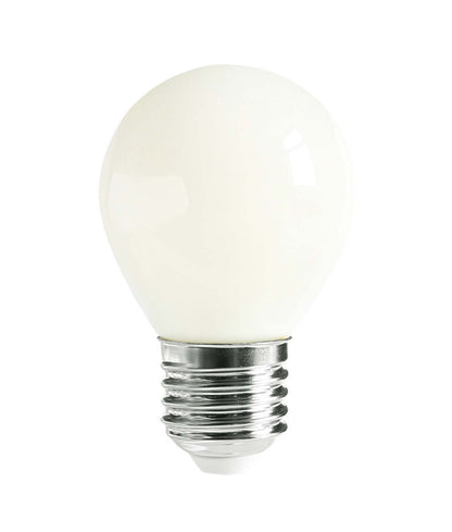 Fancy Round LED Filament Dimmable Frosted Globes (4W)