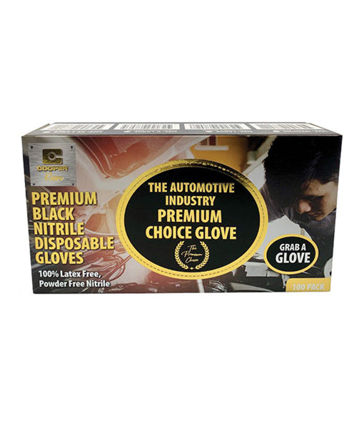 Grab A Glove: Premium Black Nitrile Disposable Gloves