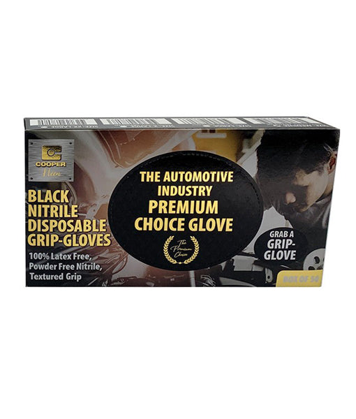 Grab A Glove: Premium Black Nitrile Disposable Gloves