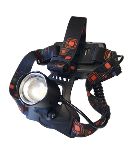LIGHTHOUSE: Powerful Performance Rechargeable Headlamp IP67