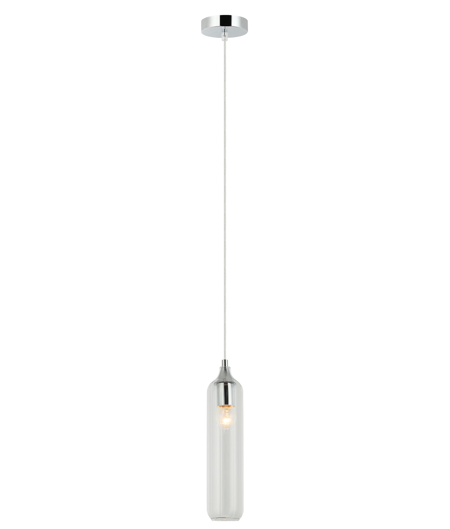 MANGA: Interior Glass Cylinder Pendant Lights