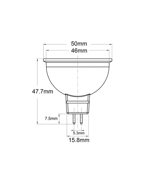 MR16 AC/DC LED Globes (6W)