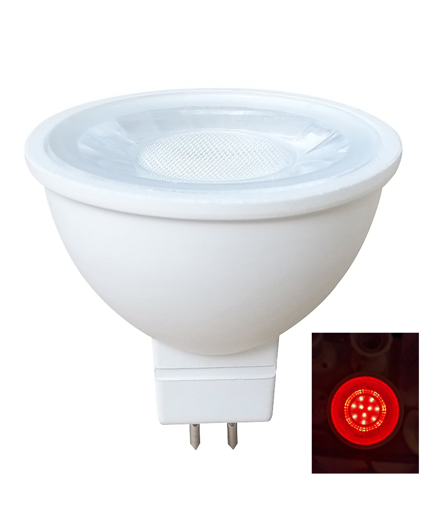 MR16 LED Coloured Globes (5W)