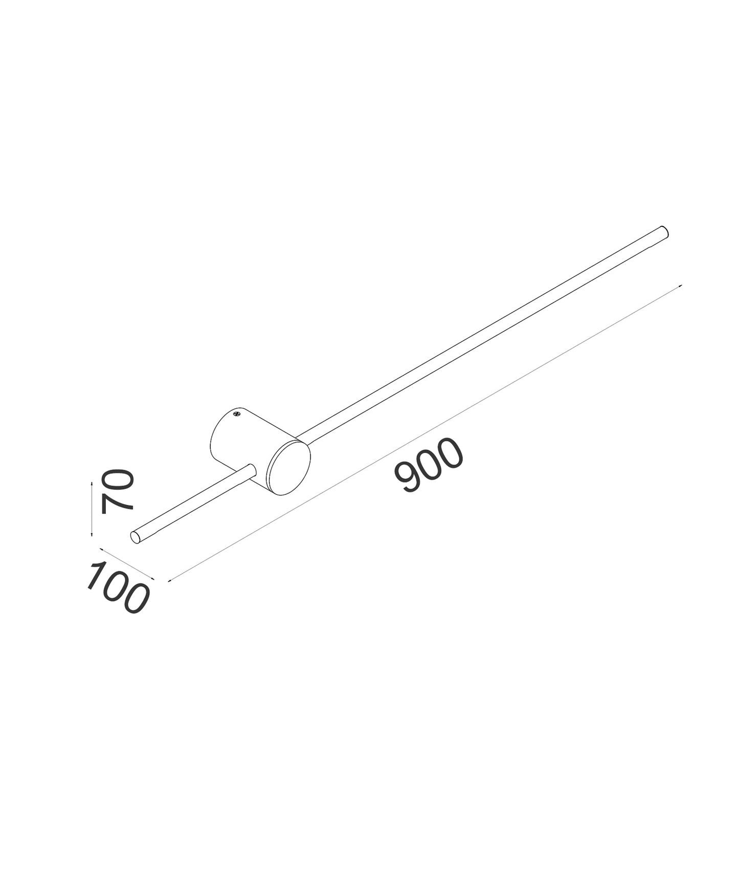 SABER: Interior Linear LED Dual-CCT Wall Lights