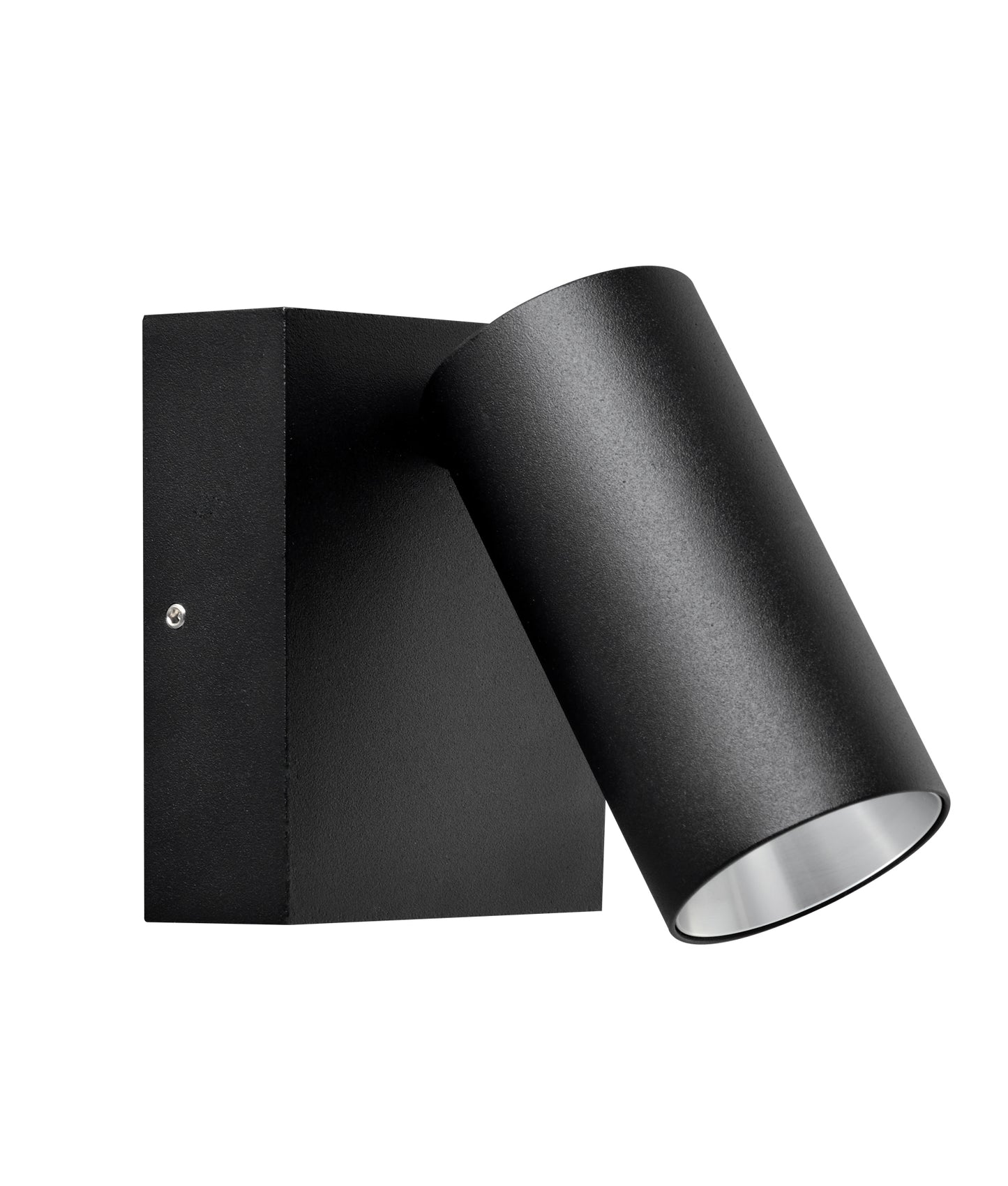 SEC: Surface Mounted LED Tri-CCT Single Adjustable Wall/Pillar Light (Matte Black) IP65