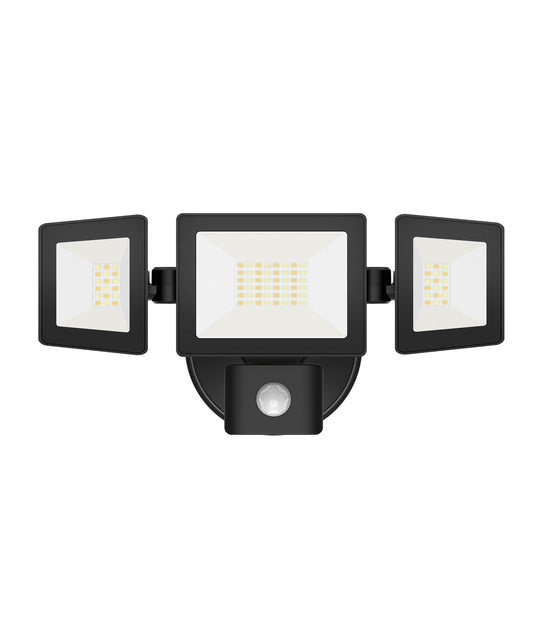 SEC11S: LED Tri-CCT 30W Adjustable Security Light with Sensor IP65