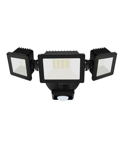 SEC11S: LED Tri-CCT 30W Adjustable Security Light with Sensor IP65
