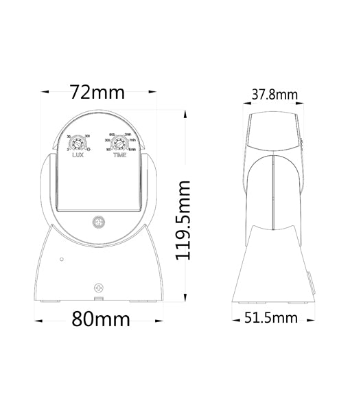 SENS001-002: Infrared Surface Mounted Motion Sensors IP65