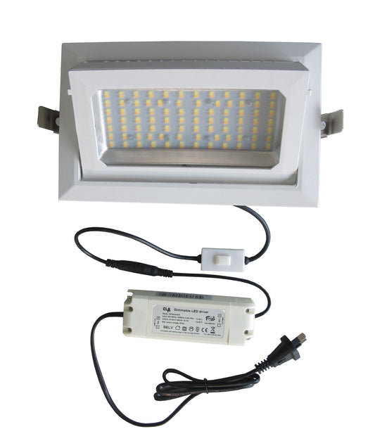 SHOPTRI: LED Tri-CCT Dimmable Shop Lighter