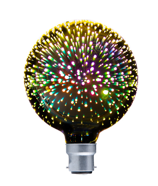 SPECTRA: G125 LED Firework Effect Decorative Globes (4W)