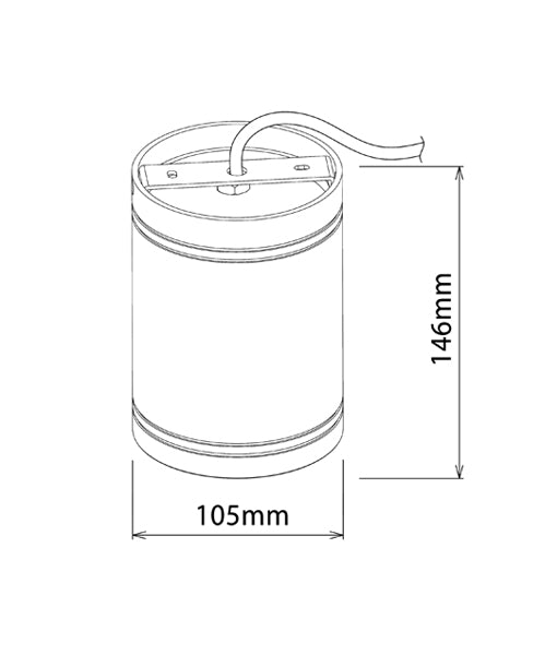 SURFACE: LED Dimmable Surface Mounted Ceiling Downlights