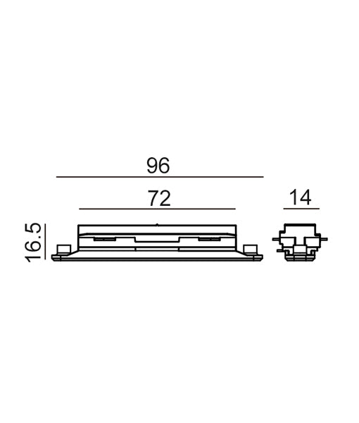 3 Wire 1 Circuit Universal Tracks, Connectors, End Cap & Live End