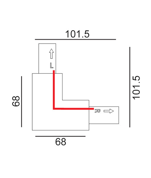 4 Wire 3 Circuit Universal Tracks, Connectors, End Cap & Live End