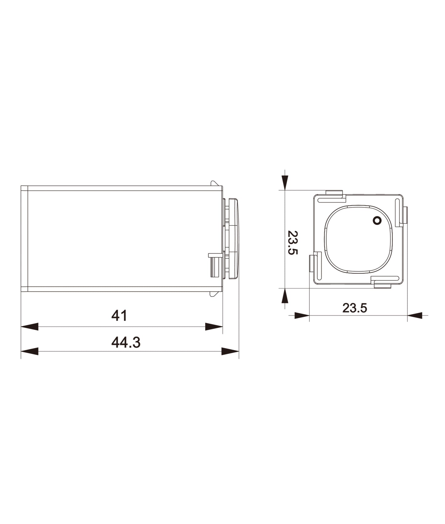 VELA: Push Button LED Trailing Dimmer