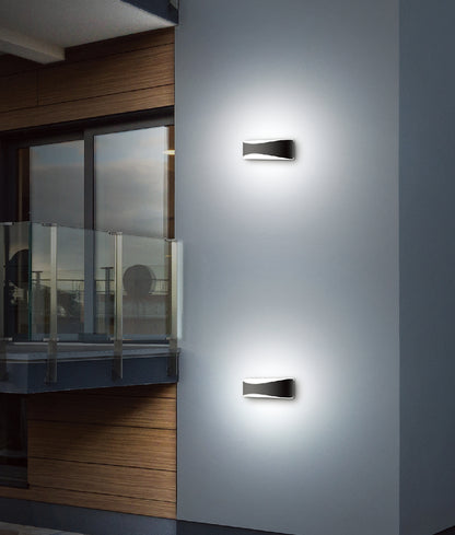 APIS: LED Exterior Surface Mounted  Up/Down Wall Lights IP65