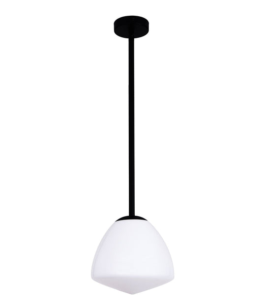CIOTOLA: Interior Tipped Small Dome Frosted Glass Pendant Lights