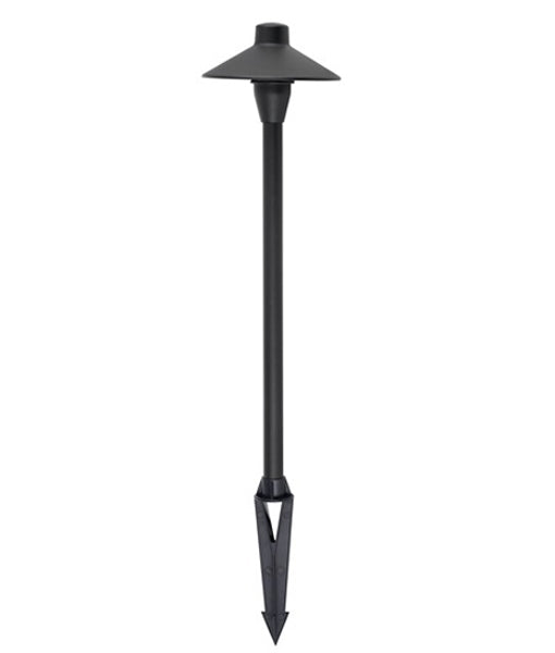 COOLIE: Exterior Coolie Rustic Brass / Matte Black Spike Lights IP54