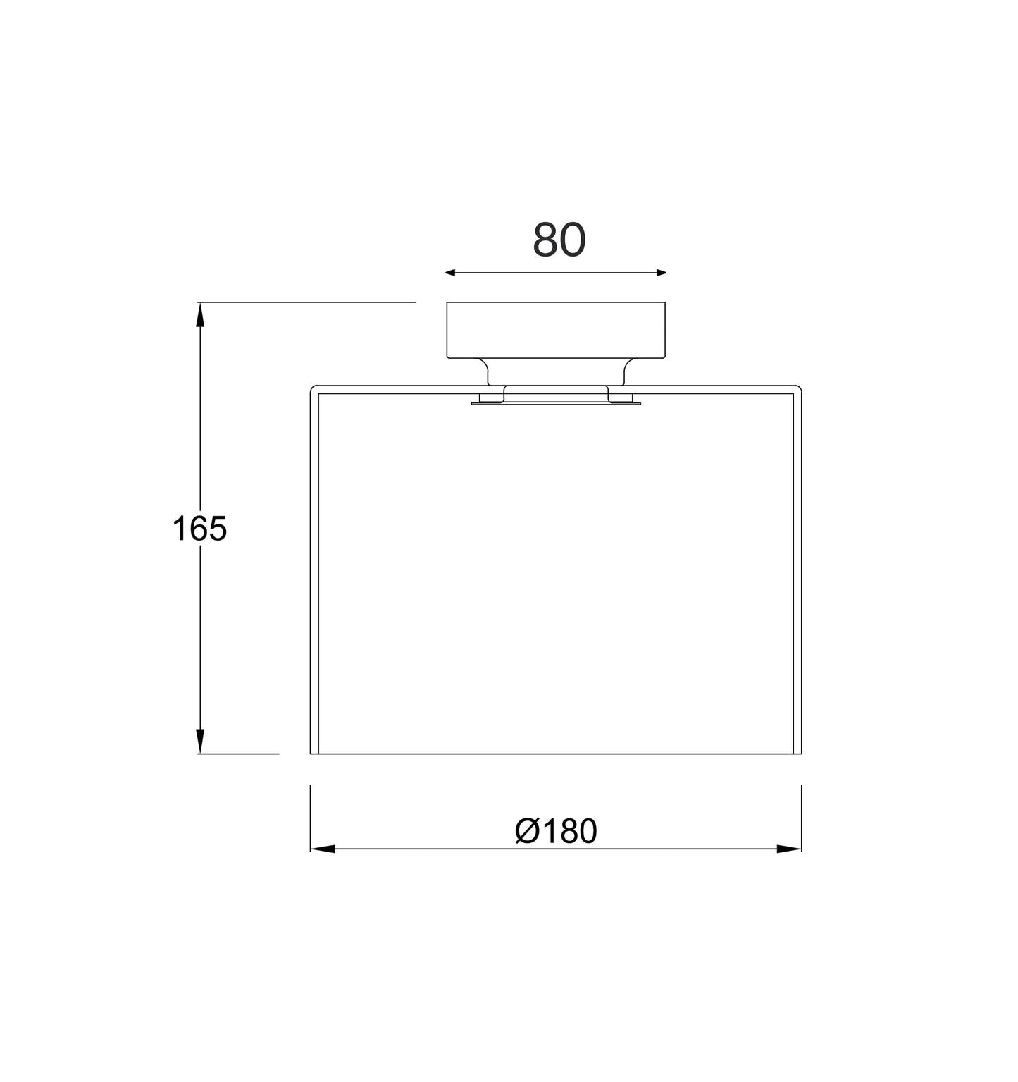 D.I.Y. Batten Fix Ceiling Lights - Oblong Shape Fixtures