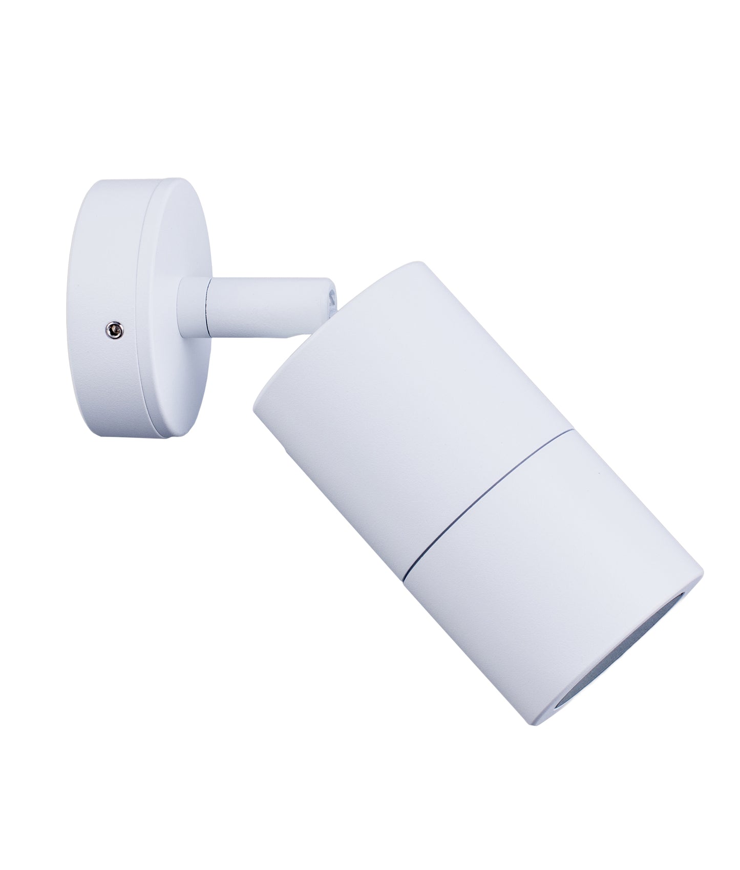 MR16 Exterior Wall Pillar Spot Lights (White Aluminium) IP65