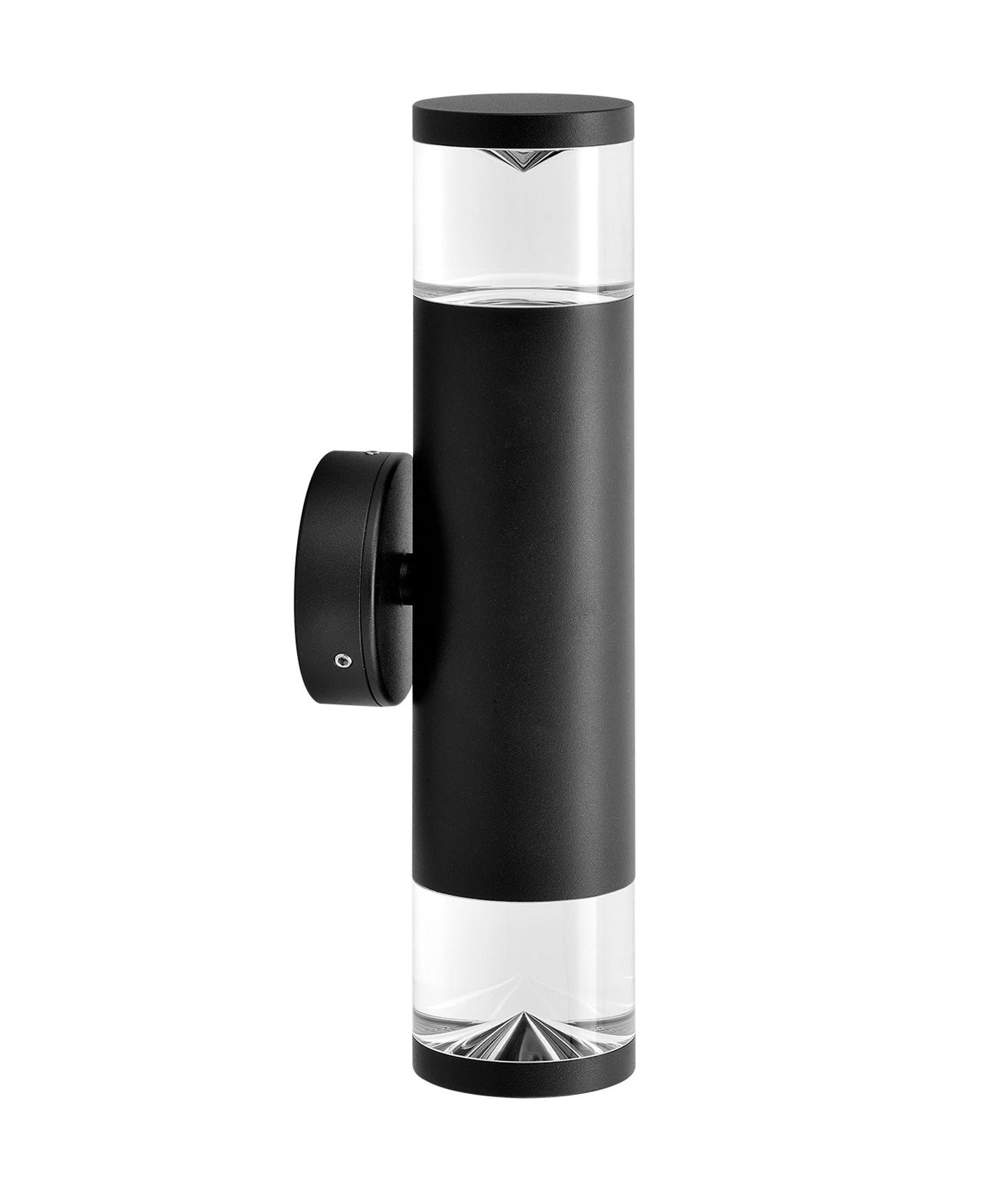 PHARE: GU10 Exterior Wall Pillar Light (Black) IP65