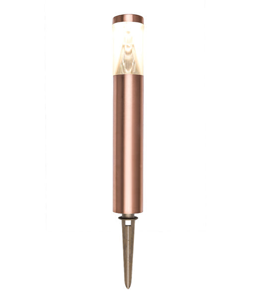PORTUS: Exterior LED 12V Copper Garden Spike Light IP67