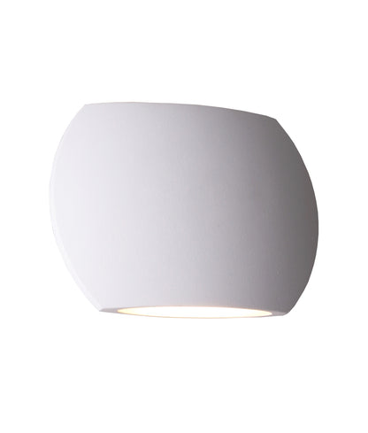 REMO: Surface Mounted LED Exterior Curved Up/Down Wall Lights IP54