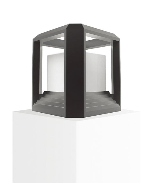 RUBIK: Exterior LED Cube Surface Mounted Wall / Floor Lights IP65