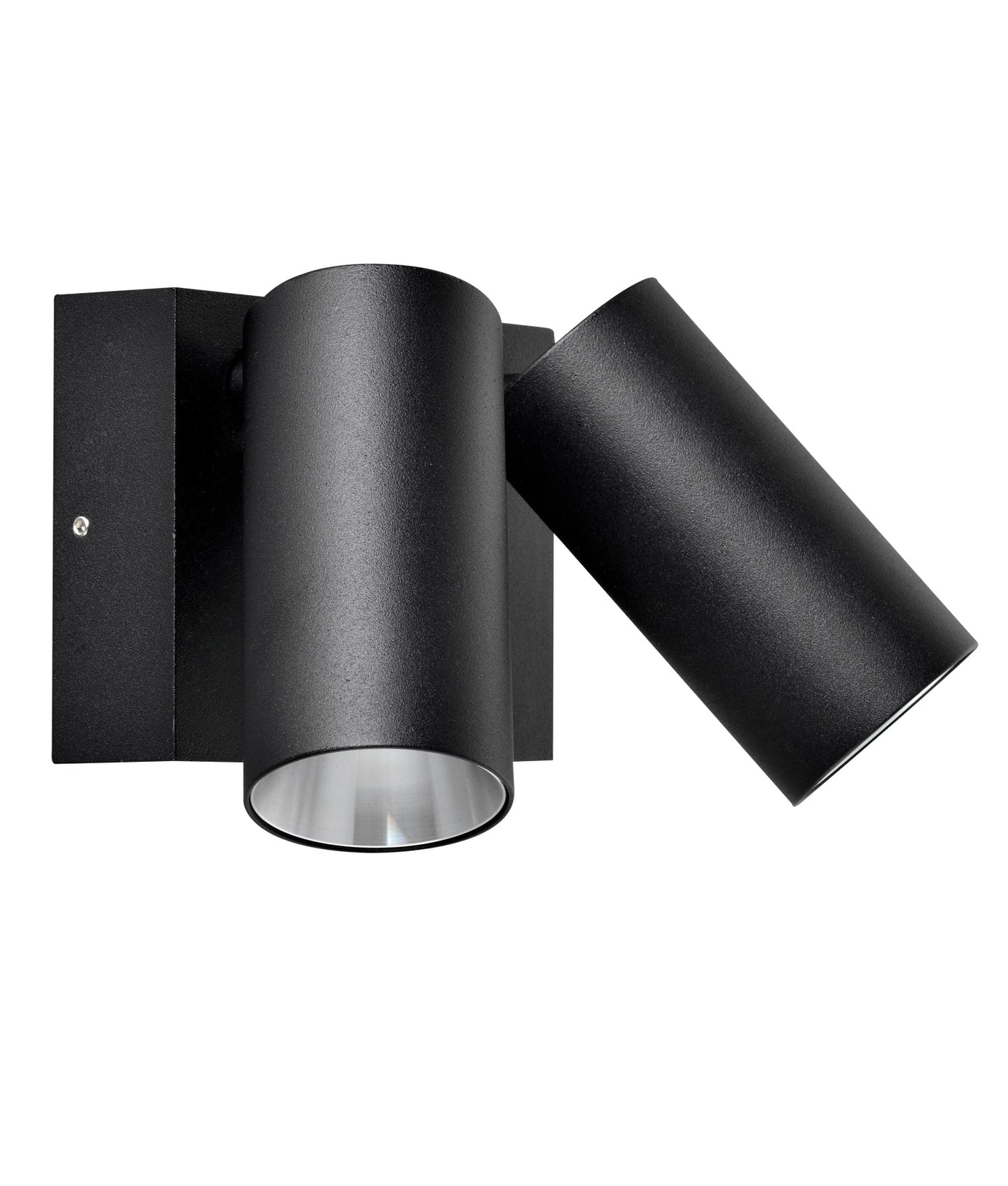 SEC: Surface Mounted LED Tri-CCT Double Adjustable Wall/Pillar Light (Matte Black) IP65