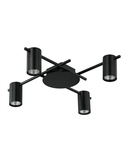 TACHE: Interior Spot Ceiling Lights (with Adjustable Black Heads) IP20
