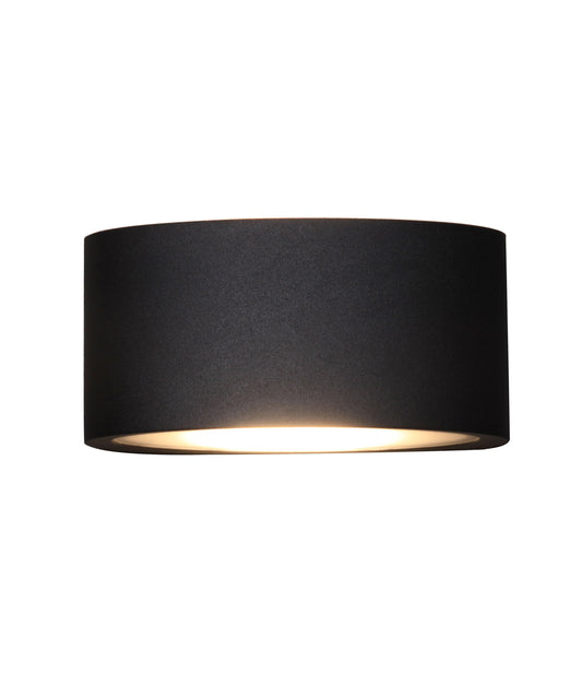 TAMA: LED Exterior Surface Mounted Curved Up/Down Wall Lights IP54