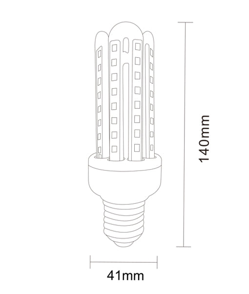 12V AC/DC 3U LED Globes (9W)