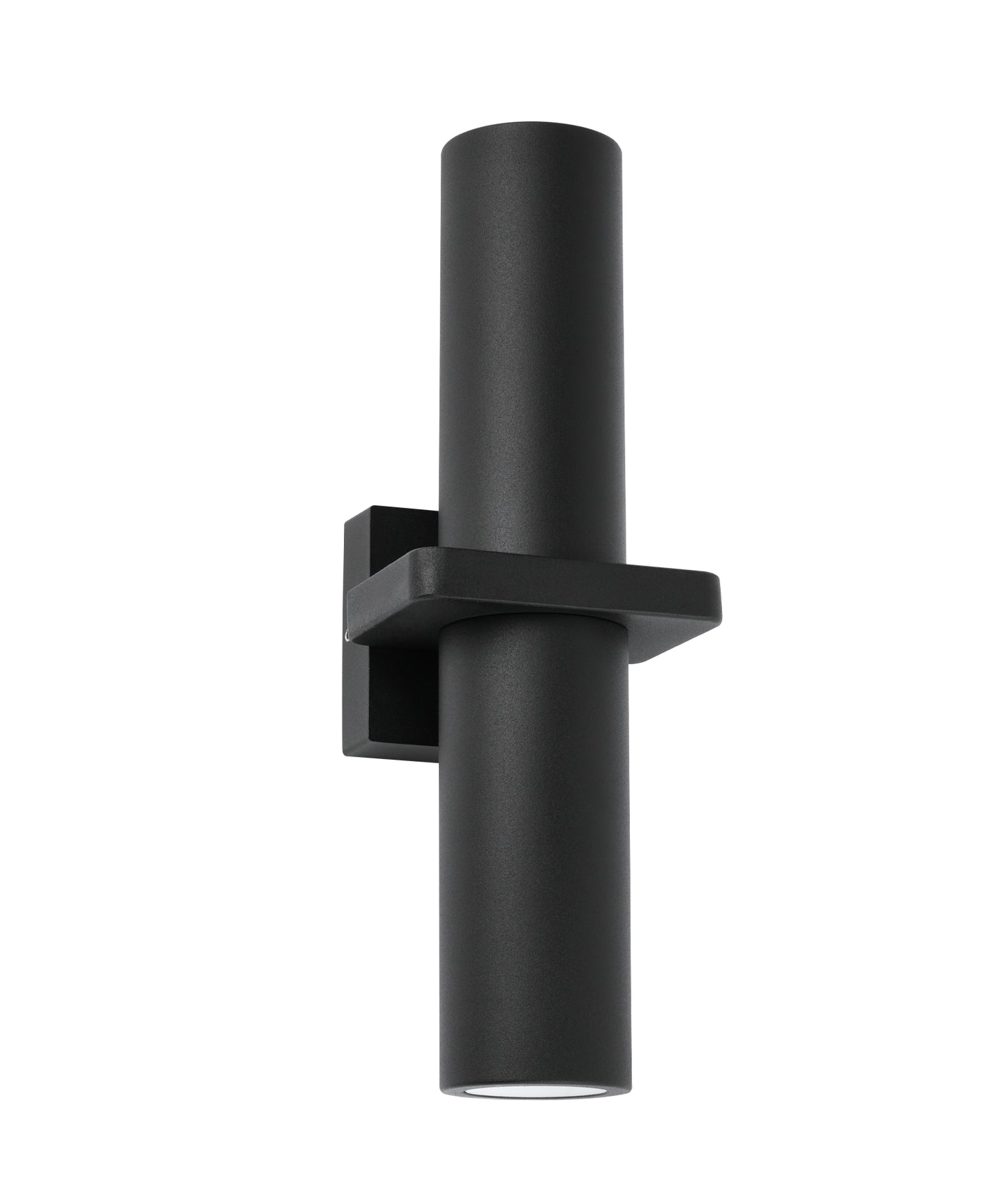 BRILLER: Exterior Black Up/Down Single / Double Pillar Spot Light IP65