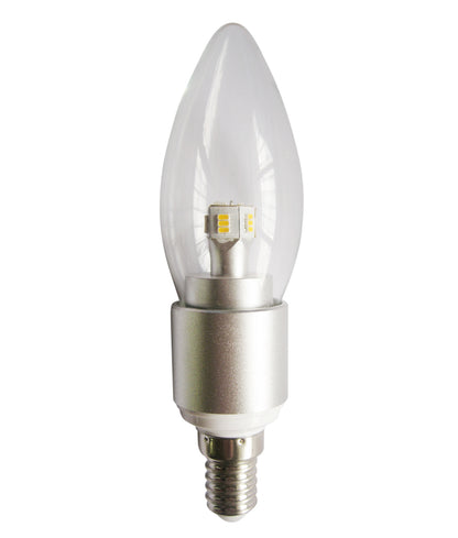 Candle LED Dimmable Globes Clear / Frosted Diffuser (4W)