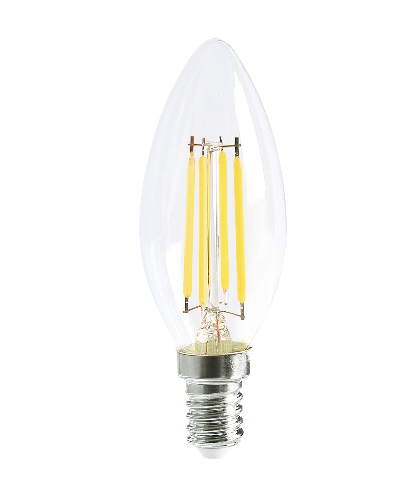 Candle LED Filament Dimmable Globes Clear Diffuser (4W)