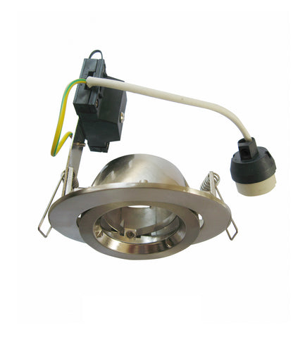 GU10 Gimbal Round Downlight Fittings (Cut out: 90mm)