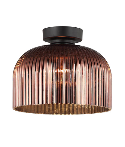 DIYVINTAJ: D.I.Y. Dome Ribbed Glass Batten Fix Ceiling Lights