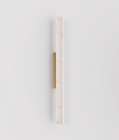 FLECHA: Interior Angled Faux Marble with Veining Effect Wall Lights