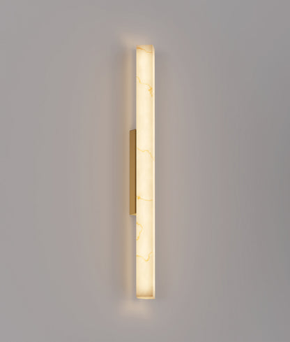 FLECHA: Interior Angled Faux Marble with Veining Effect Wall Lights