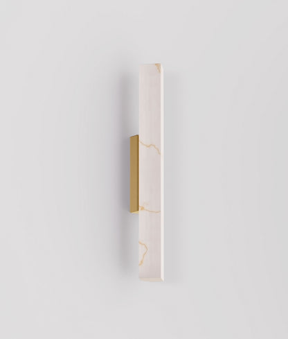 FLECHA: Interior Angled Faux Marble with Veining Effect Wall Lights