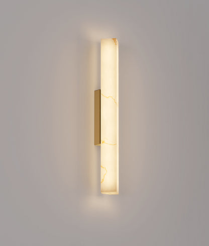 FLECHA: Interior Angled Faux Marble with Veining Effect Wall Lights