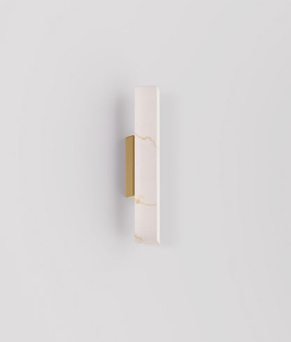 FLECHA: Interior Angled Faux Marble with Veining Effect Wall Lights