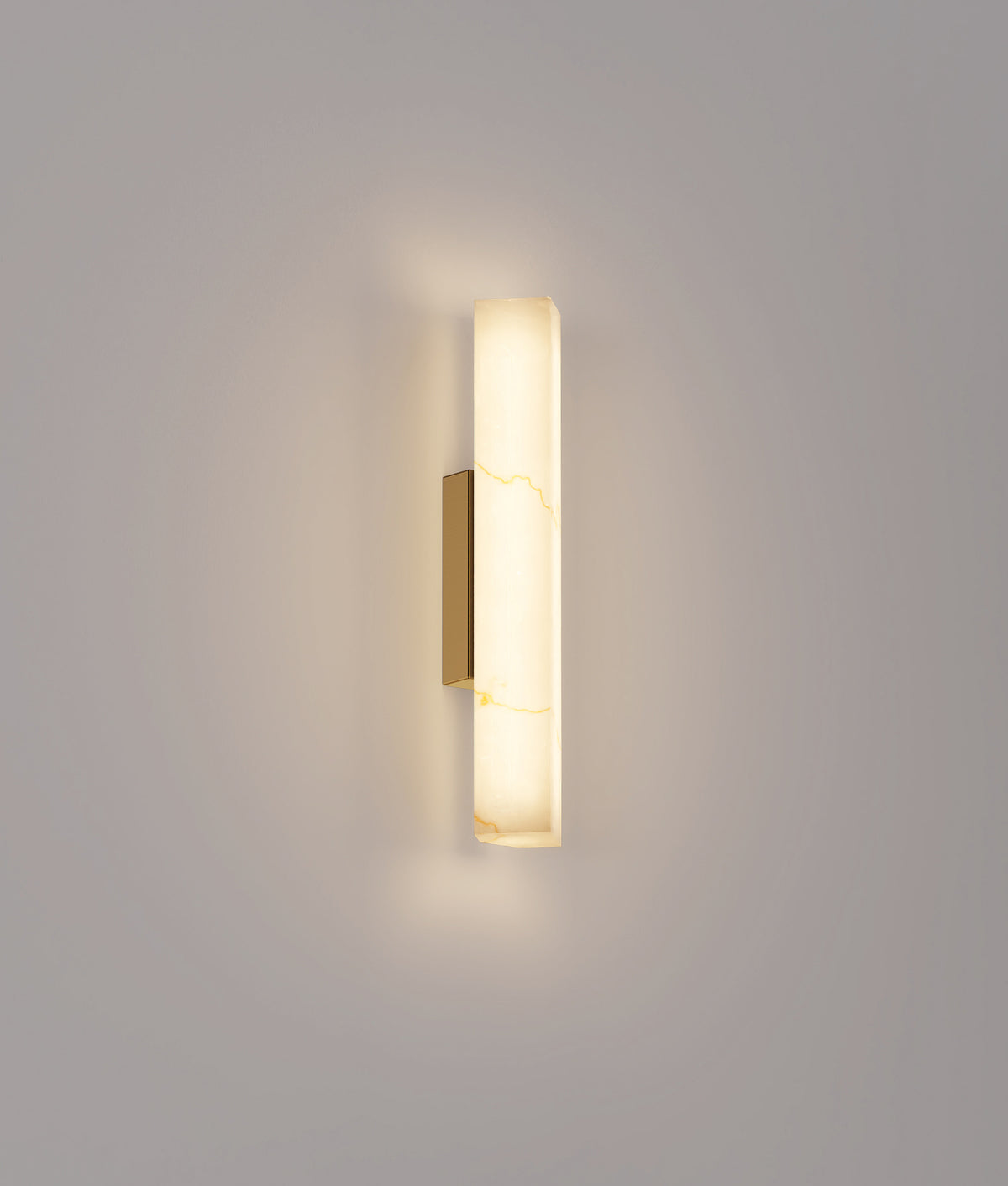FLECHA: Interior Angled Faux Marble with Veining Effect Wall Lights
