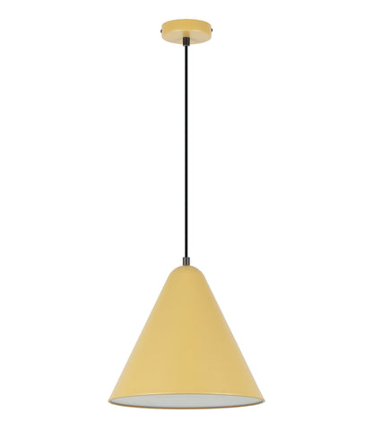 KONUS: Interior Iron Shade with Frosted Diffuser Pendant Lights